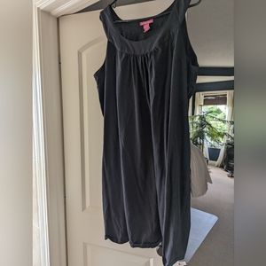 2x Woman Within Black Tank Dress